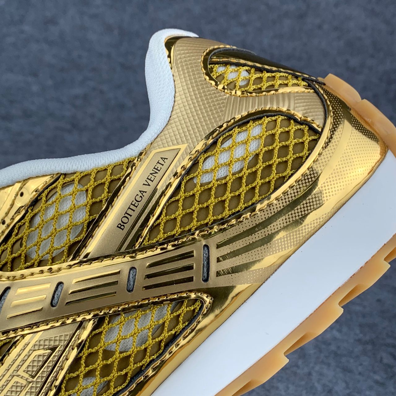 Bottega Veneta Orbit Sneaker 'Gold'