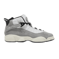 Jordan 6 Rings Light Smoke Grey Black Sail White (GS)