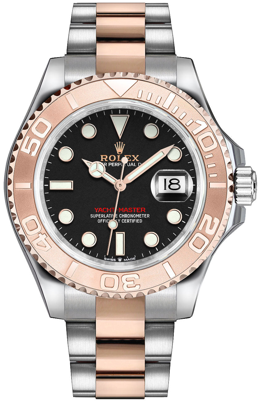 Rolex Yacht-Master 40 Everose Gold & Steel Men's Watch 126621-0002