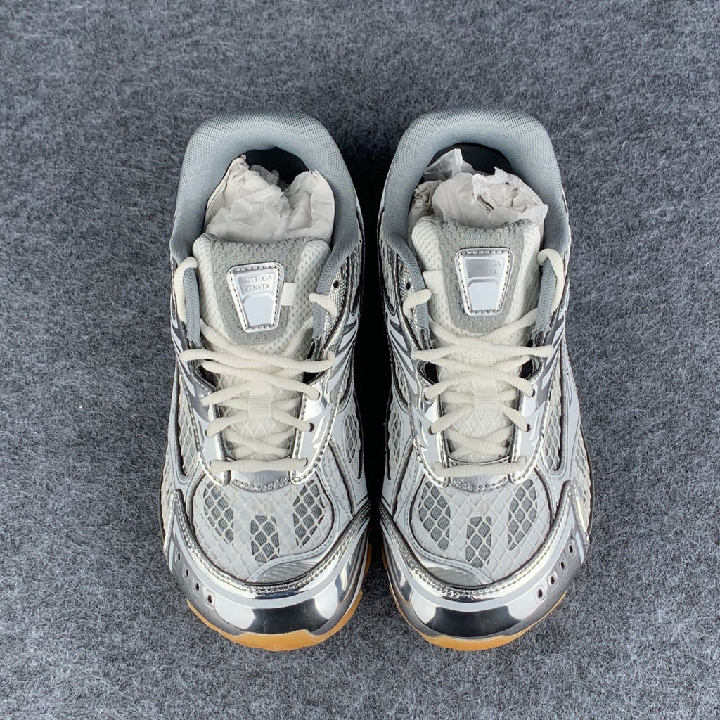Bottega Veneta Orbit Sneaker ‘Silver White’