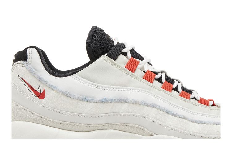 Nike Air Max 95 Light Bone Habanero Red
