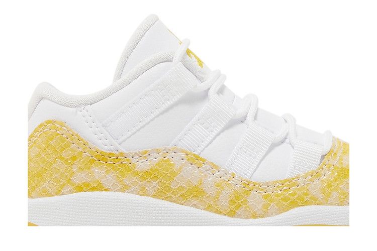 Jordan 11 Retro Low Yellow Snakeskin (TD)