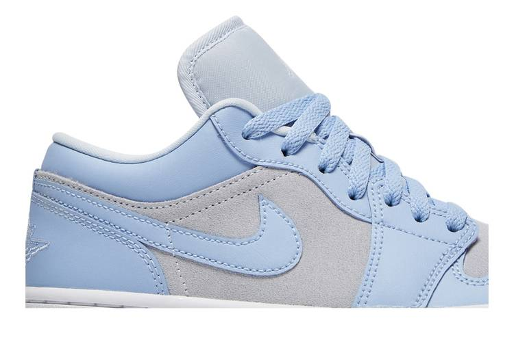 Jordan 1 Low Football Grey Aluminum (Women's)