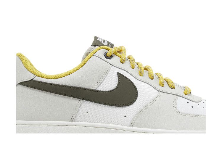 Nike Air Force 1 Low '07 PRM Light Bone Cargo Khaki Vivid Sulfur