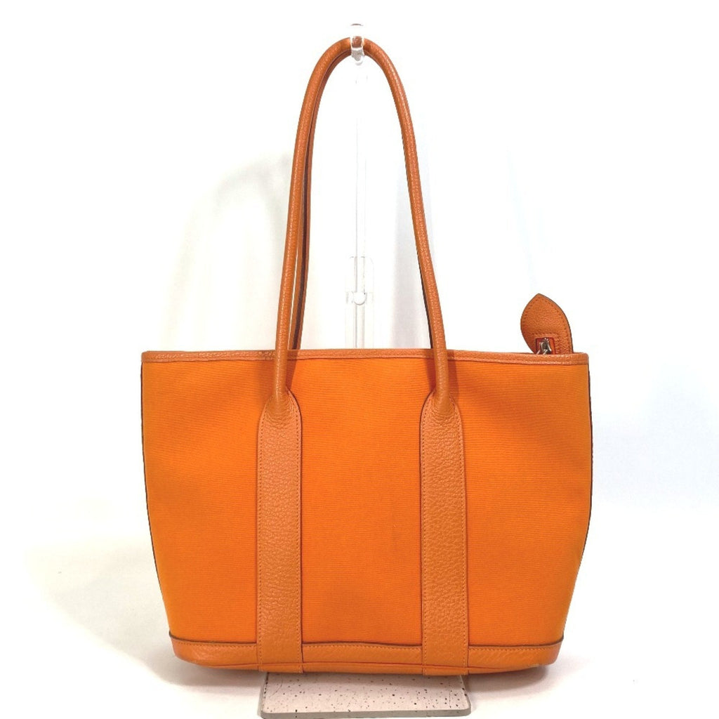 Garden Party Tote Toile and Leather 36