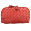 Box Knot Clutch Intrecciato Nappa Small