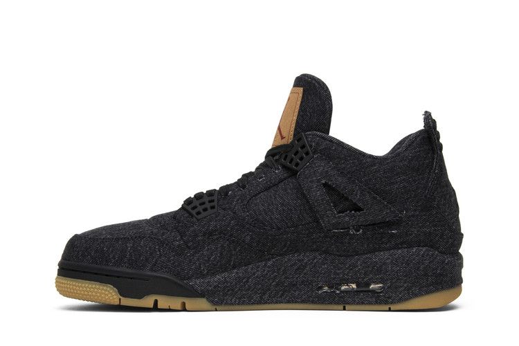 Jordan 4 Retro Levi's Black (Levi's Tag)
