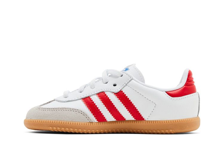 adidas Samba OG Cloud White Collegiate Red Gum (TD)