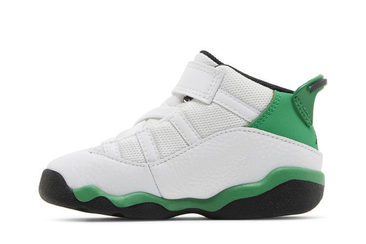 Jordan 6 Rings White Black Lucky Green (TD)