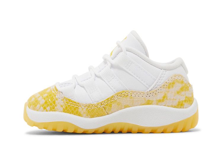 Jordan 11 Retro Low Yellow Snakeskin (TD)