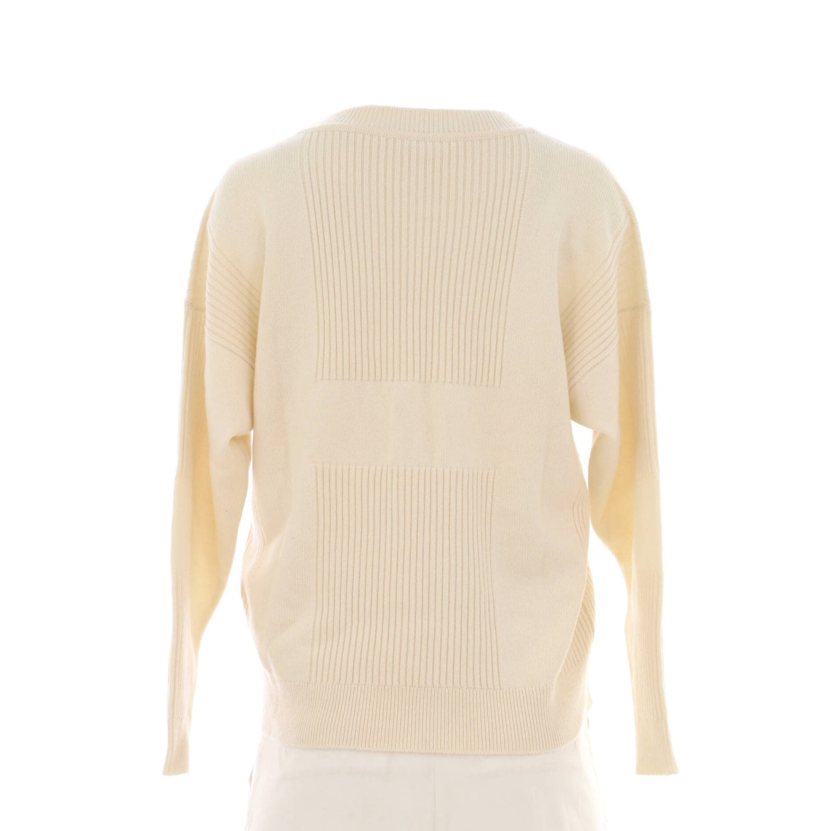 Women's H Long Sleeve Crewneck Sweater Cashmere