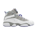 Jordan 6 Rings Medium Grey Vivid Blue (GS)