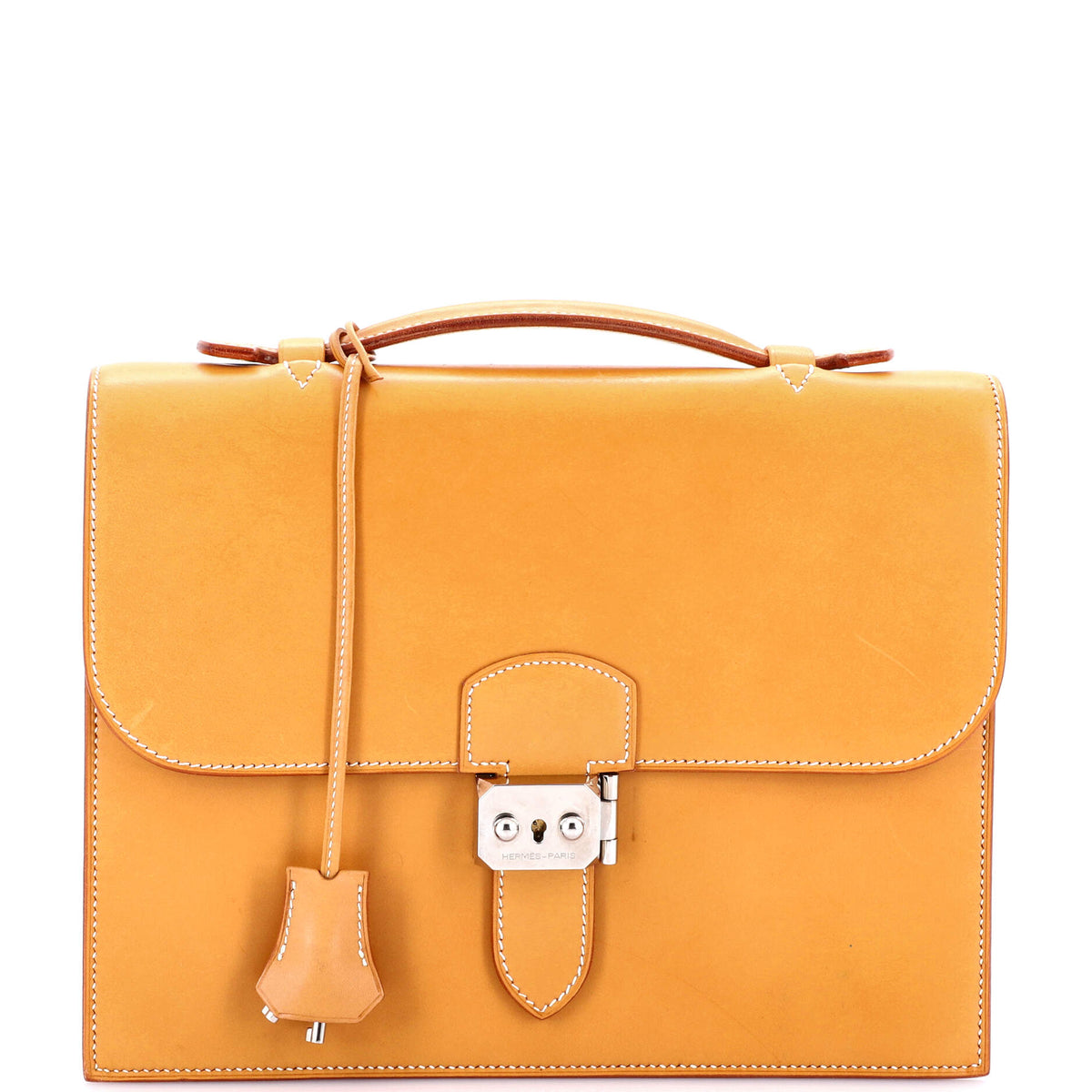 Sac a Depeches Bag Vache Natural 27