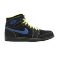 Jordan 1 Retro High Black Cyber Blue Sapphire