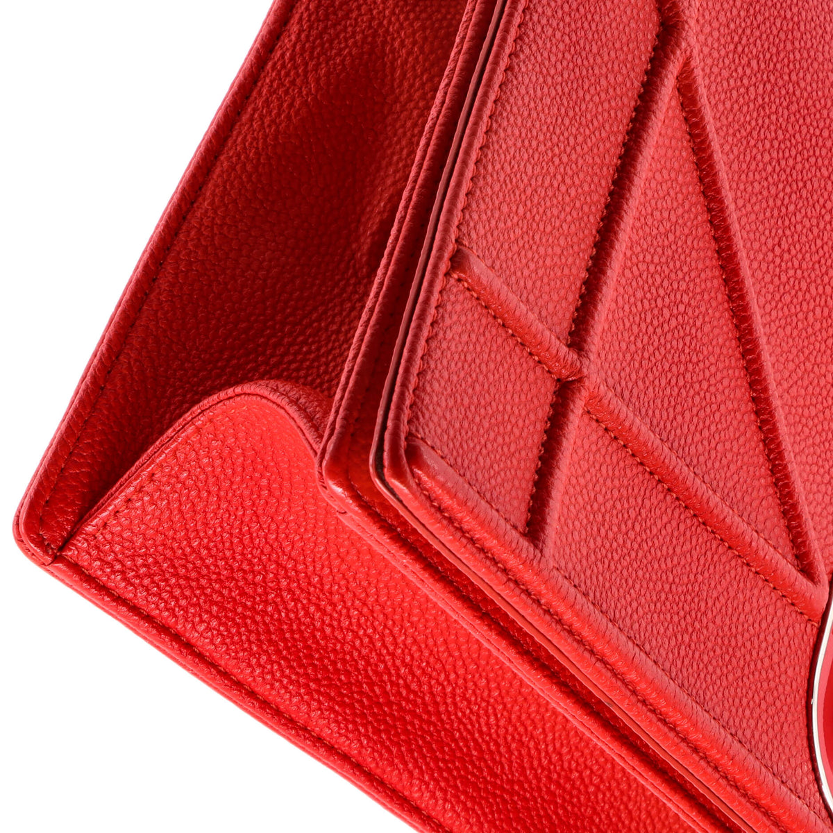 Diorama Flap Bag Grained Calfskin Medium