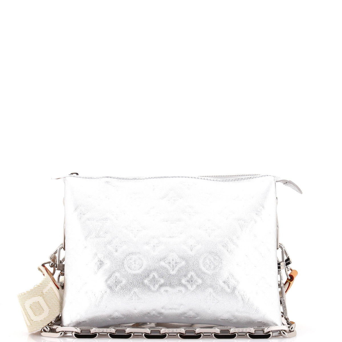 Coussin Bag Monogram Embossed Lambskin PM