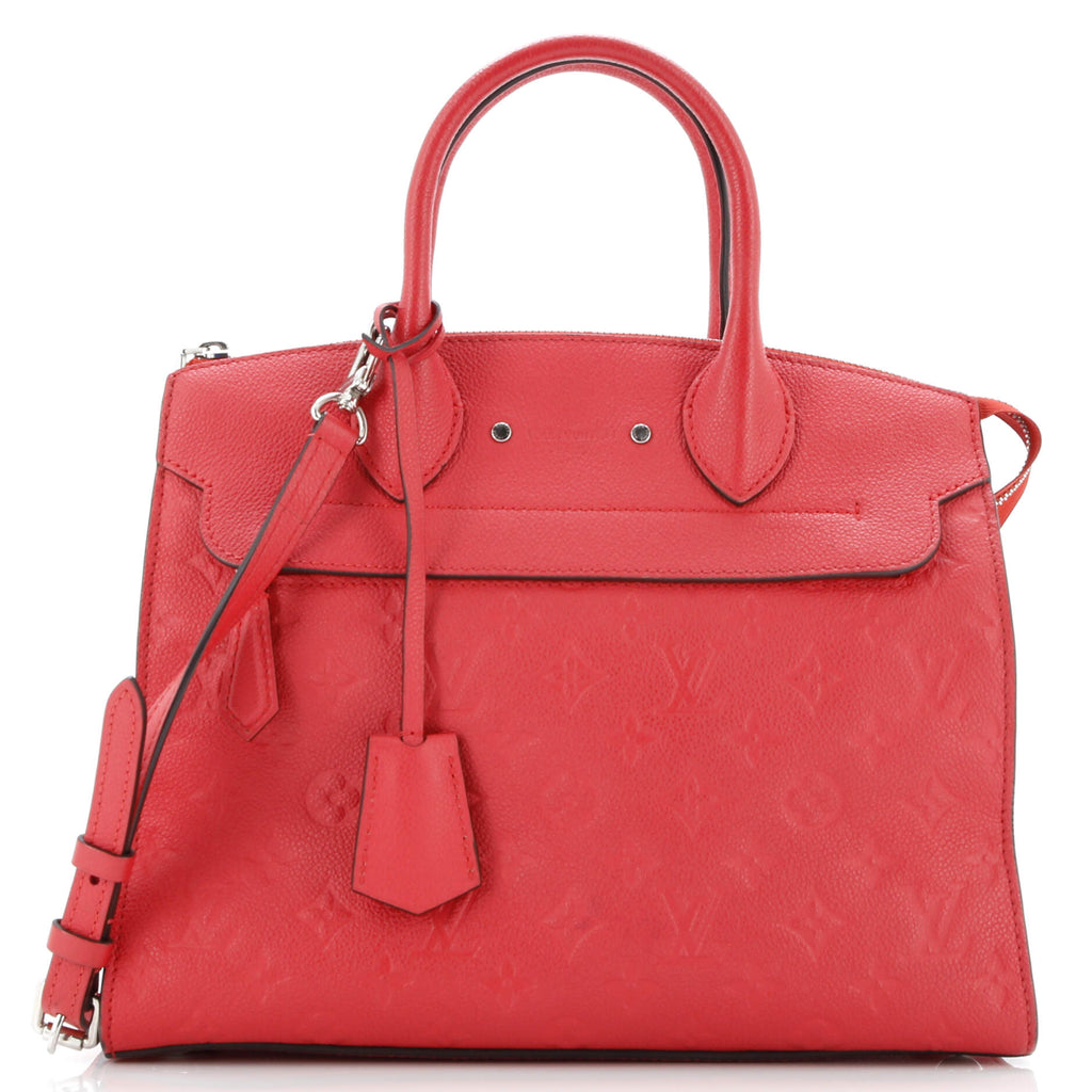 Pont Neuf Handbag Monogram Empreinte Leather MM
