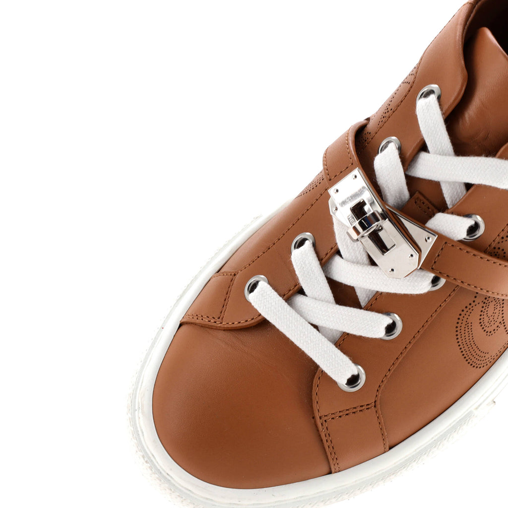 Women's Day Sneakers Perforated Leather