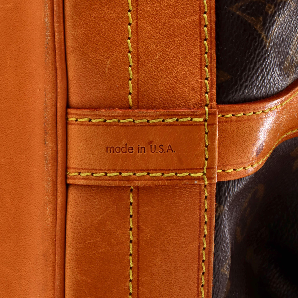 Noe Handbag Monogram Canvas Large