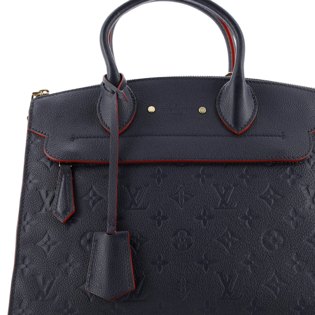 Pont Neuf Handbag Monogram Empreinte Leather MM