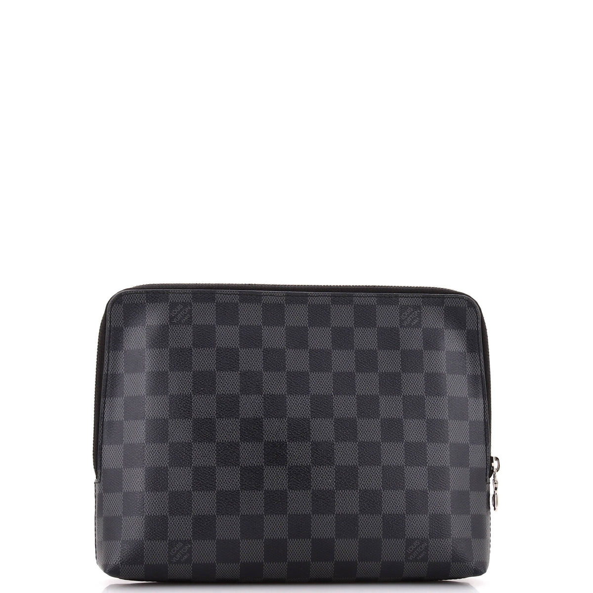 New Pouch Damier Graphite