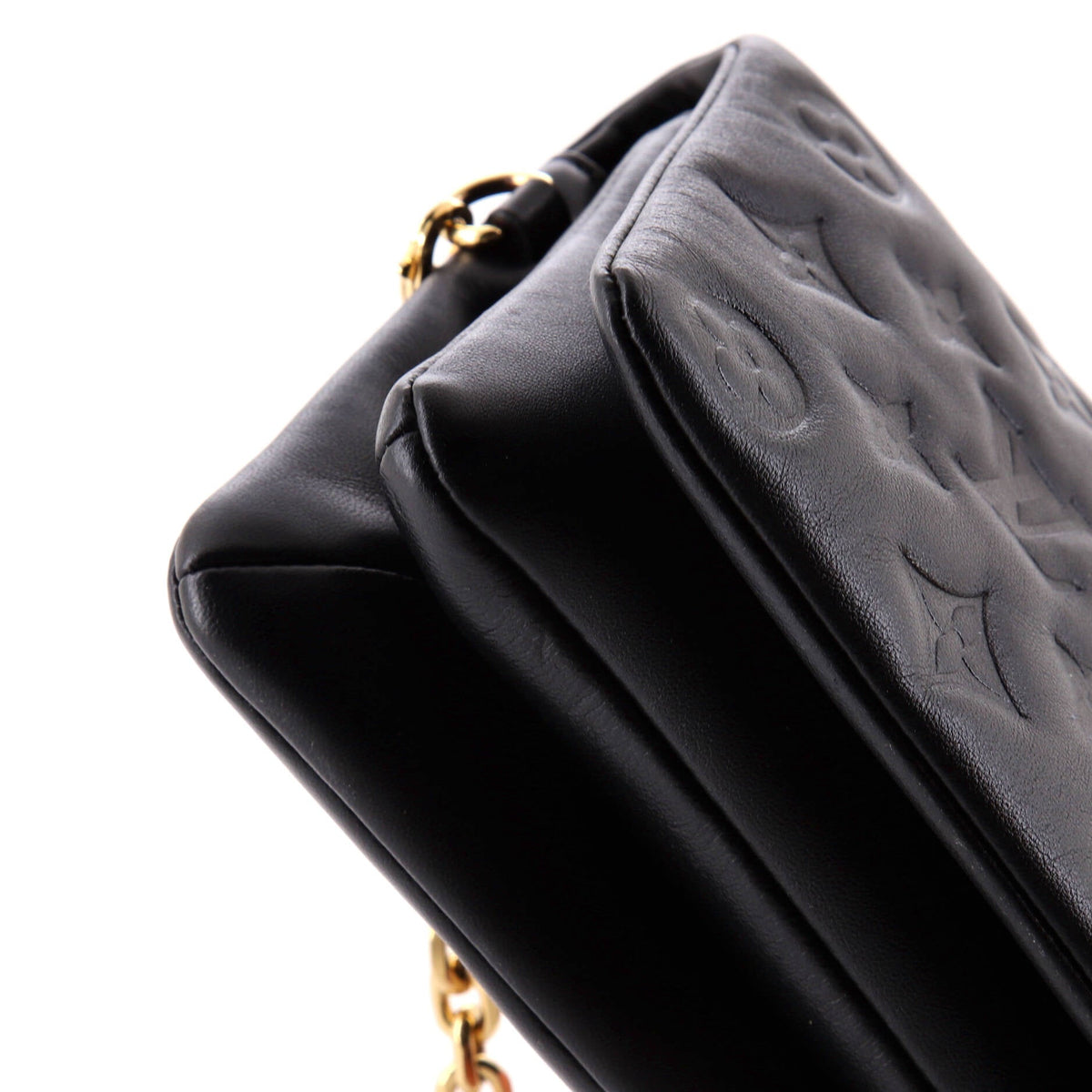 Coussin Pochette Monogram Embossed Lambskin