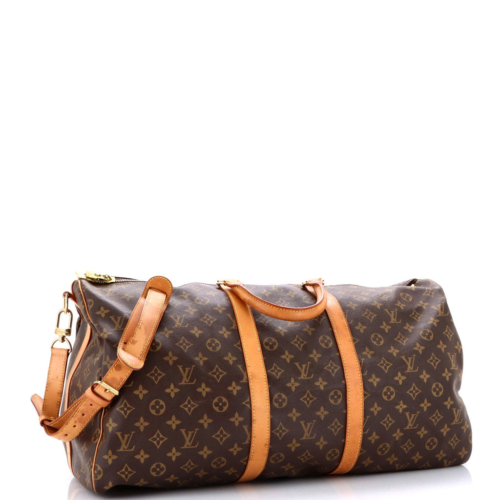 Keepall Bandouliere Bag Monogram Canvas 55