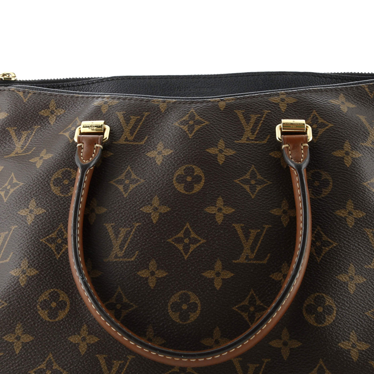 Pallas Tote Monogram Canvas with Leather