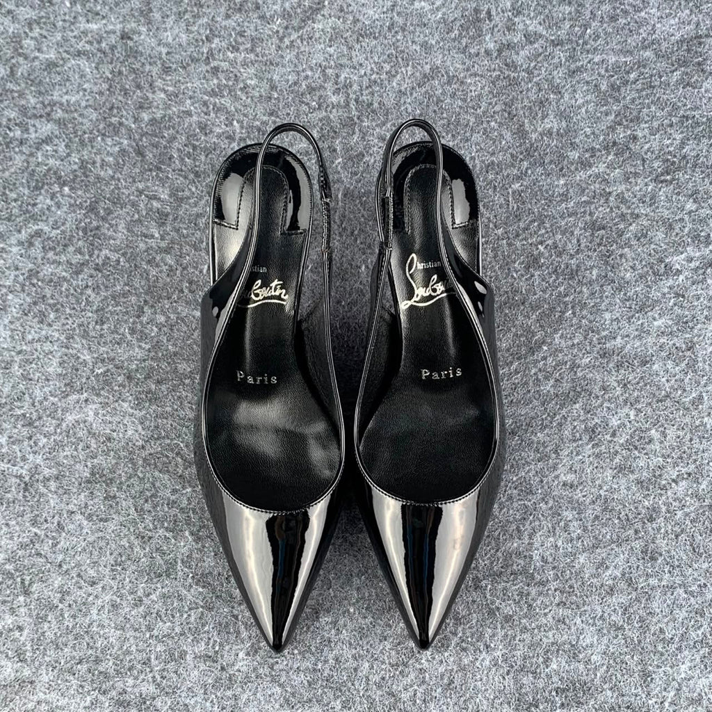 Christian Louboutin Posticha 80 Slingback Pump 'Black'