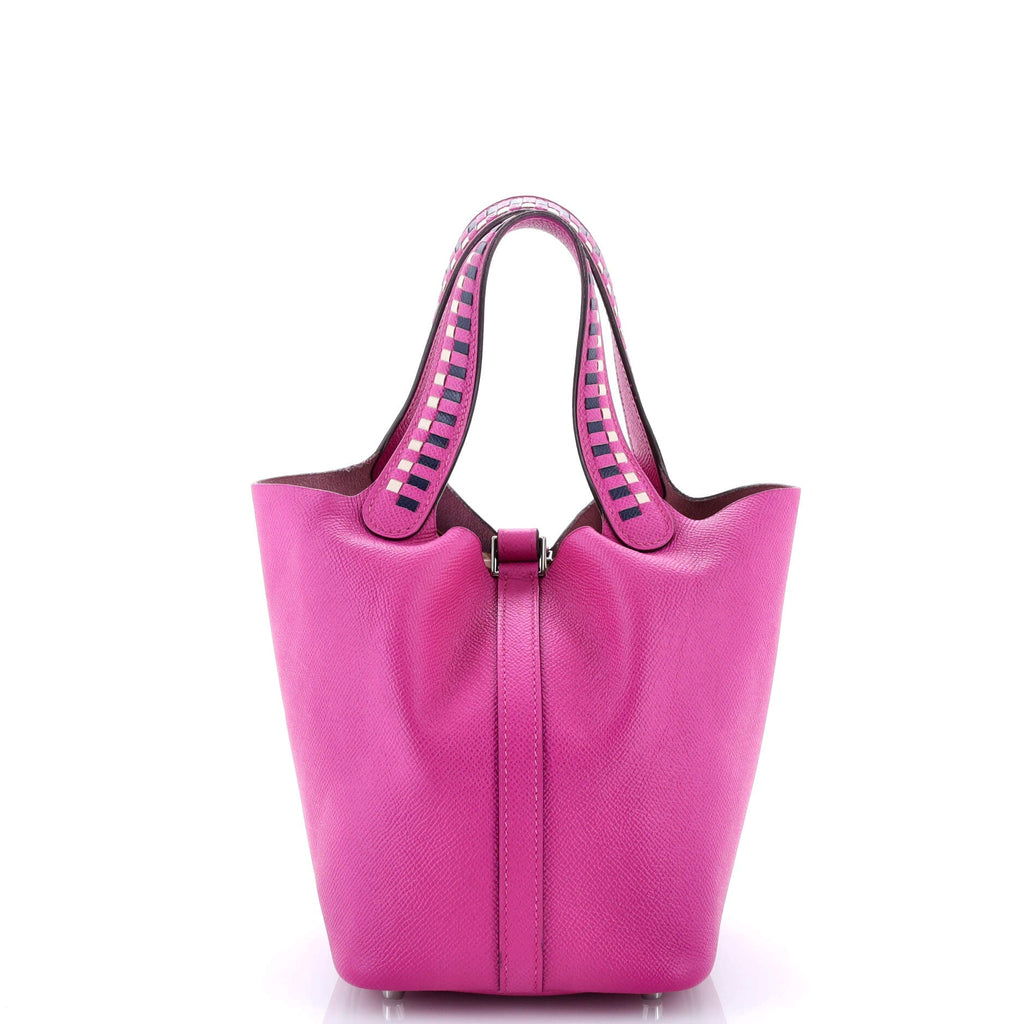 Picotin Lock Bag Tressage Epsom PM