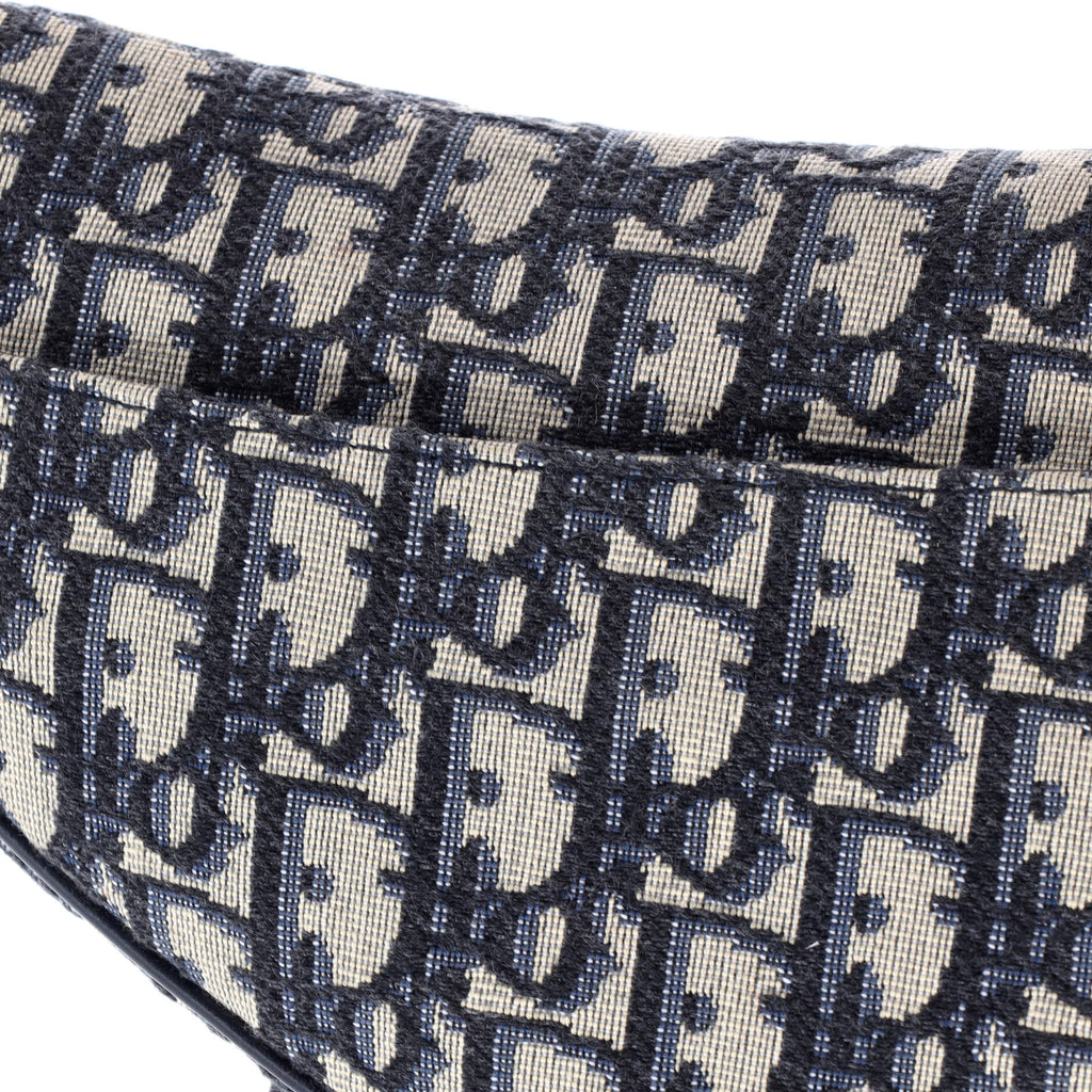 Saddle Handbag Oblique Canvas Mini