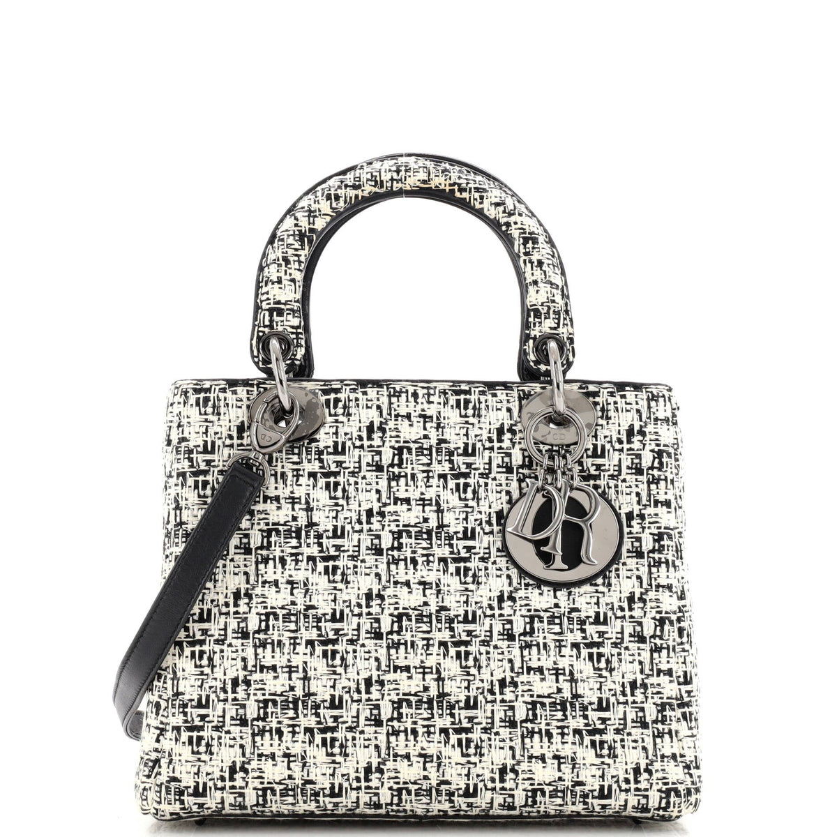 Lady Dior Bag Tweed Medium