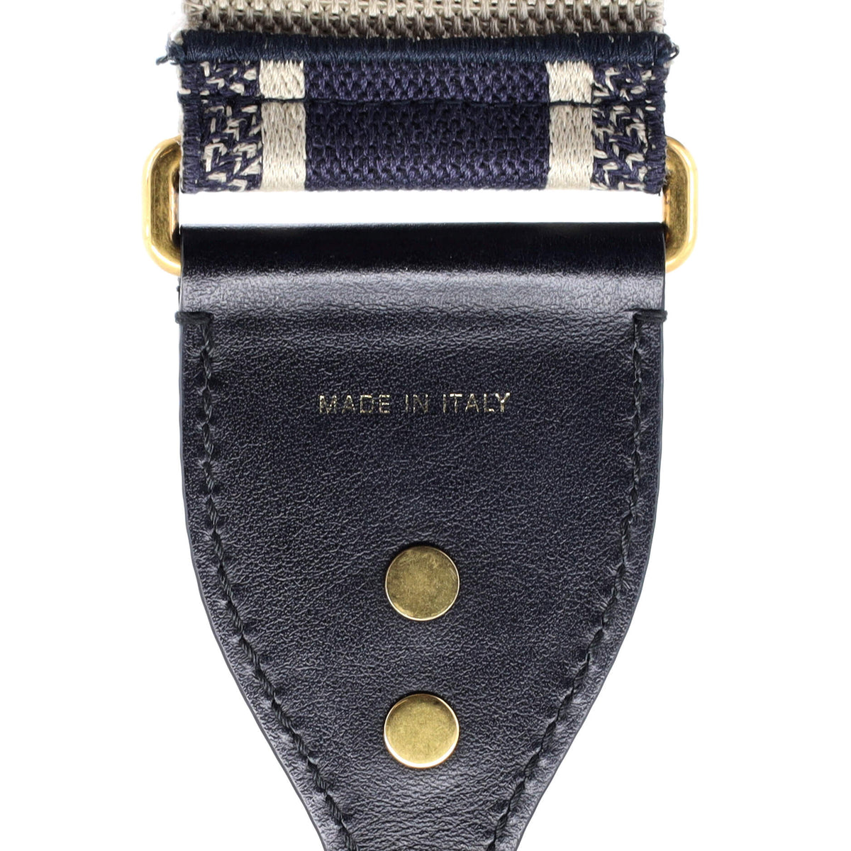 Logo Shoulder Strap Embroidered Canvas
