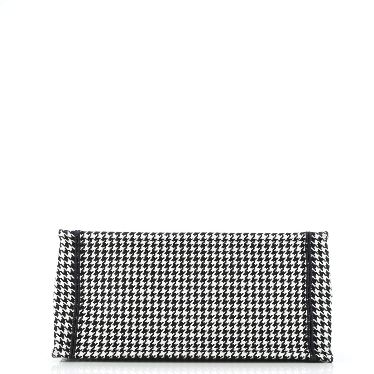 Book Tote Houndstooth Canvas Medium