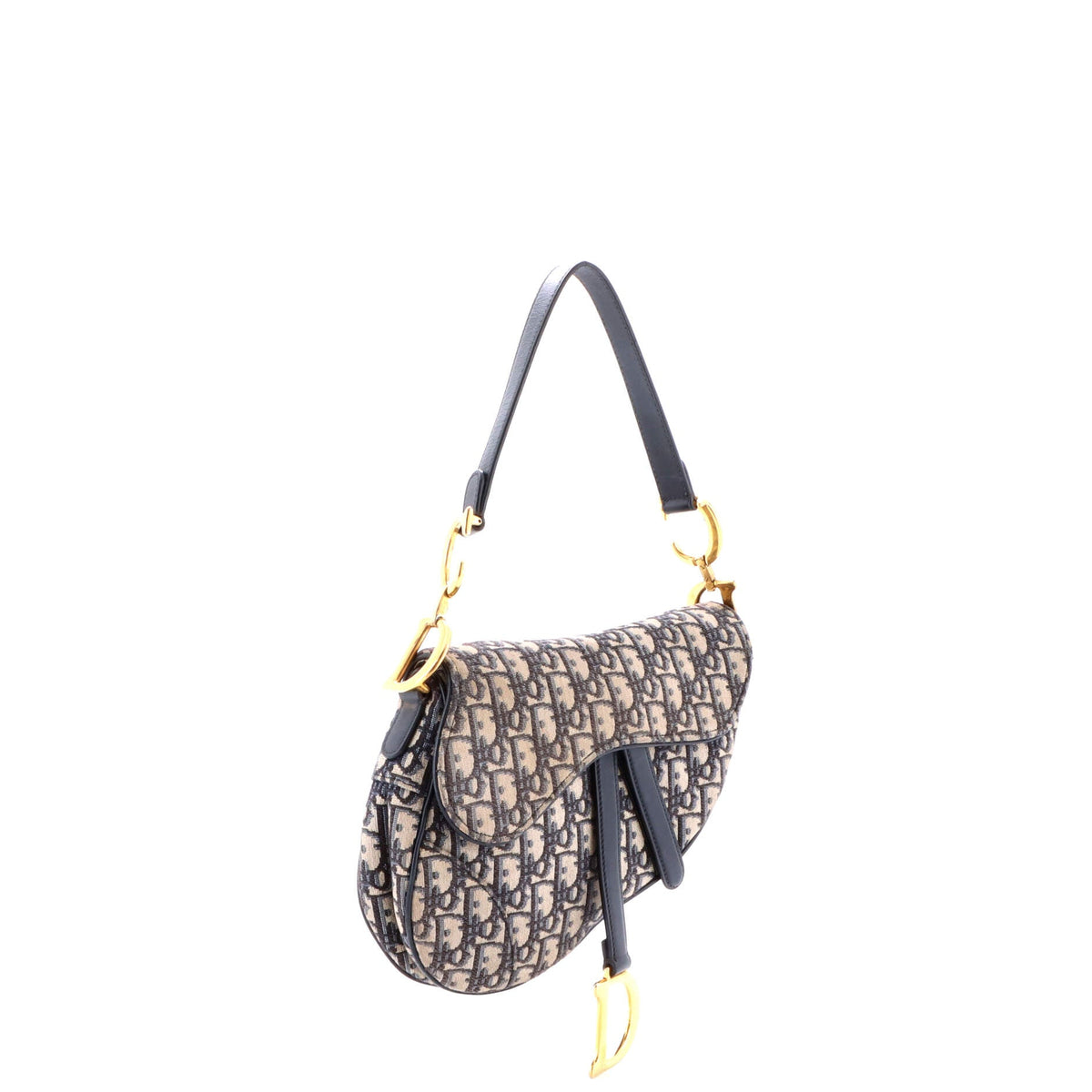 Saddle Handbag Oblique Canvas Medium