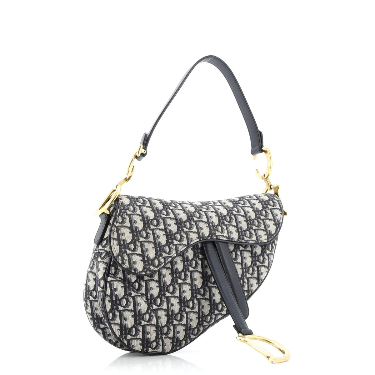 Saddle Handbag Oblique Canvas Medium