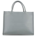 Book Tote Embossed Leather Medium