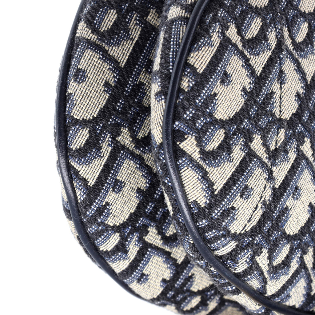 Saddle Handbag Oblique Canvas Mini