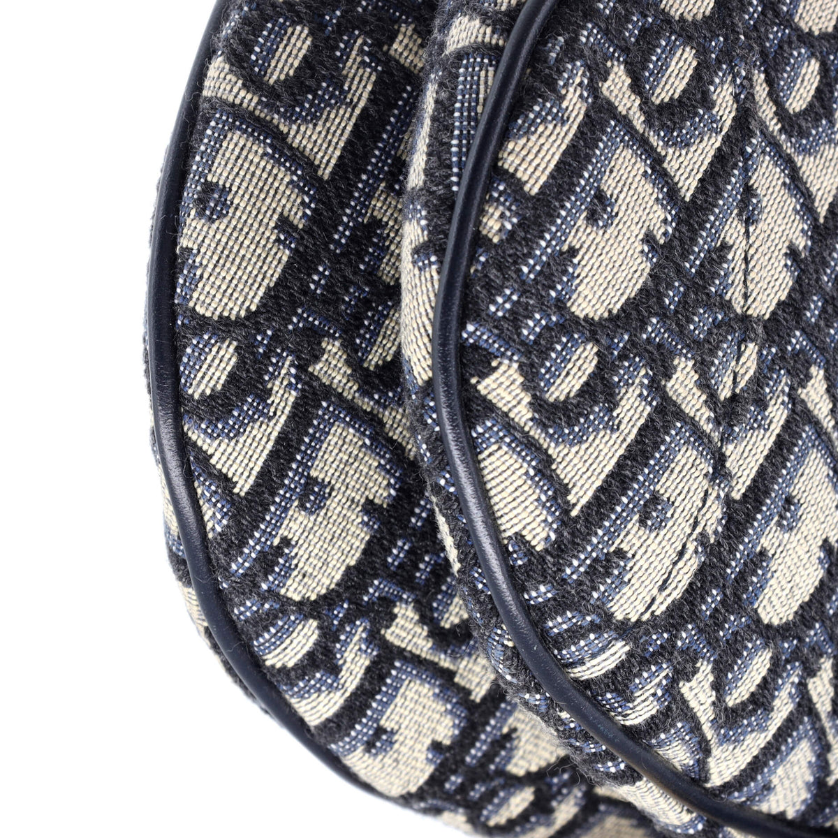 Saddle Handbag Oblique Canvas Mini