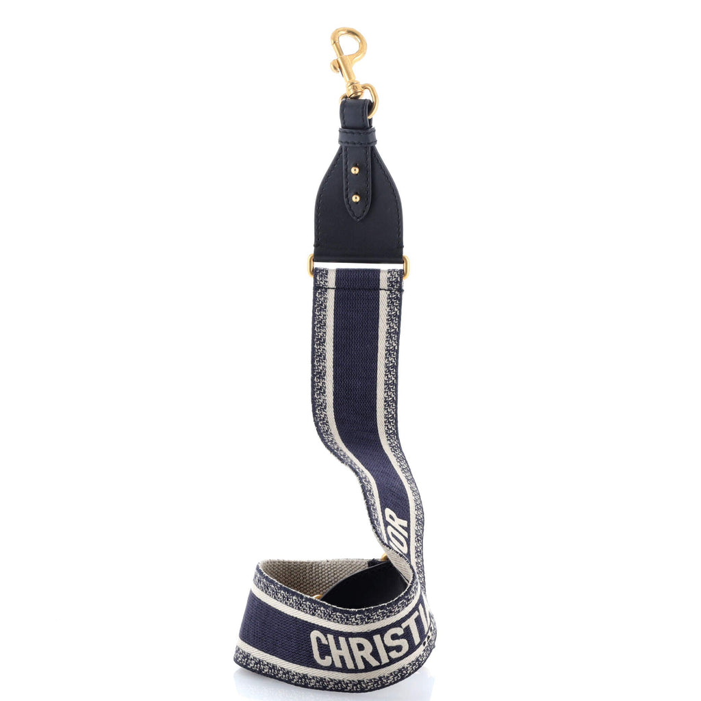 Logo Shoulder Strap Embroidered Canvas