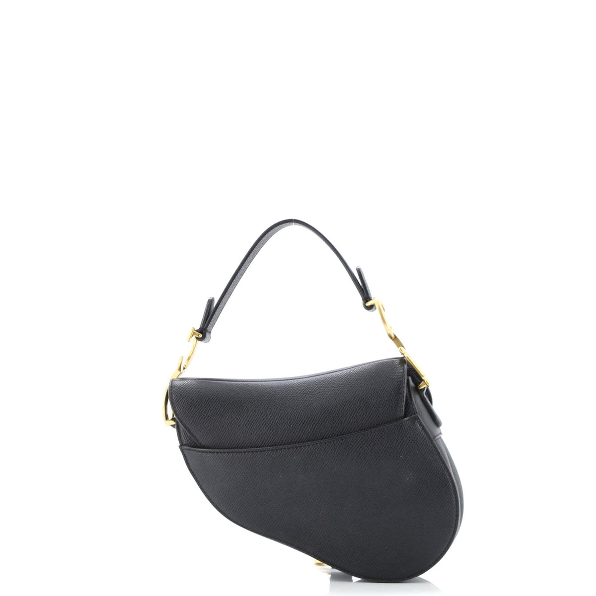 Saddle Handbag Leather Mini