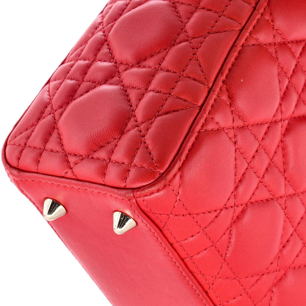 My Lady Dior Bag Cannage Quilt Lambskin