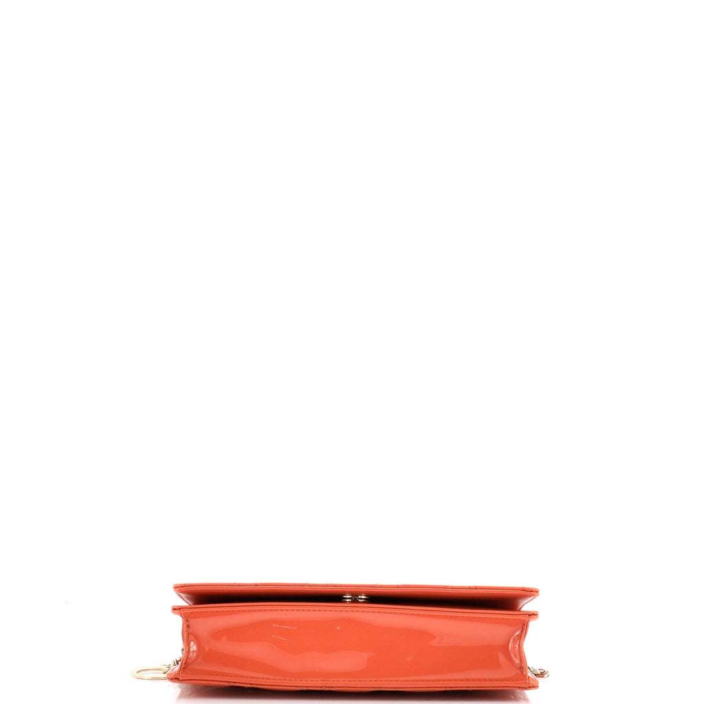 Lady Dior Chain Pouch Cannage Quilt Patent