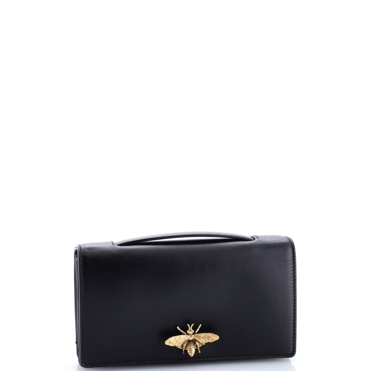 Bee Clutch Leather