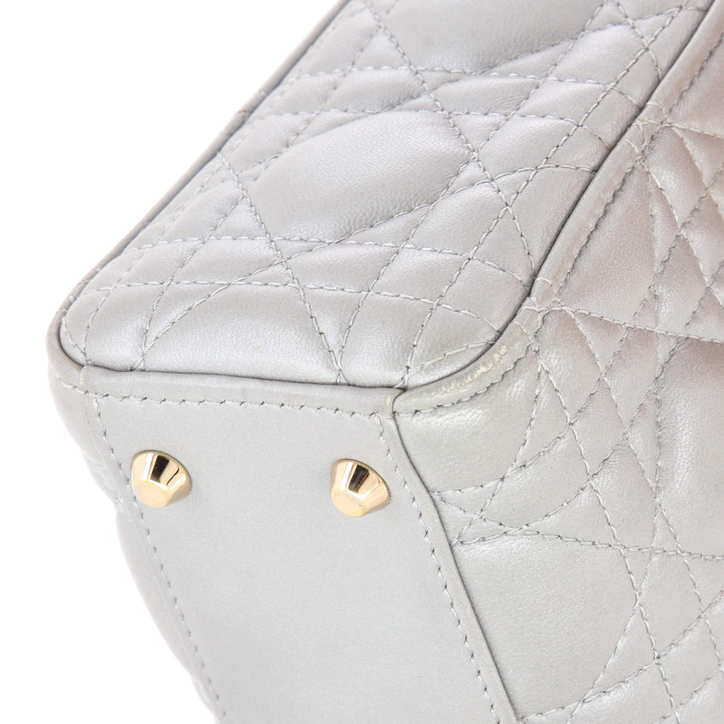 Lady Dior Chain Bag Cannage Quilt Lambskin Mini