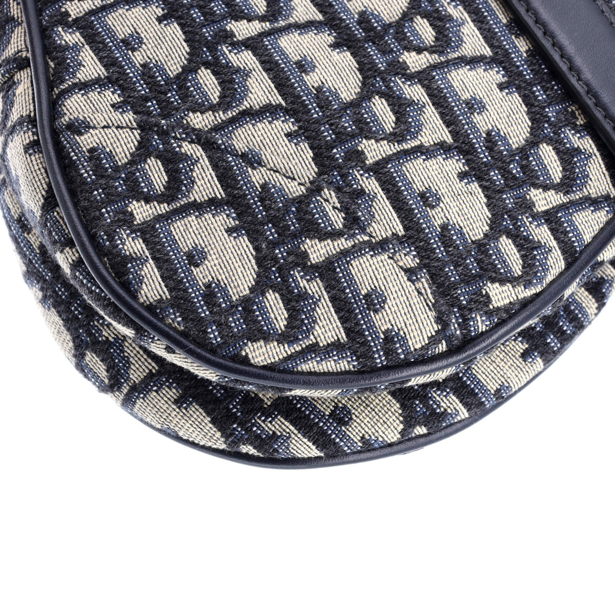 Saddle Handbag Oblique Canvas Mini