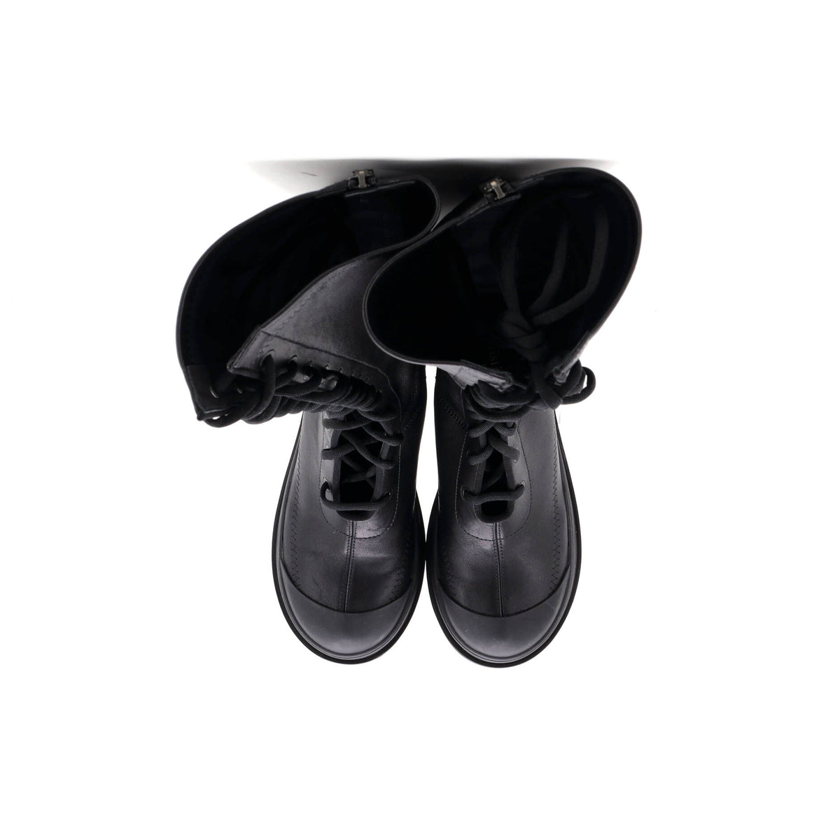 Women's Dior Arcade Knee High Combat Boots Leather