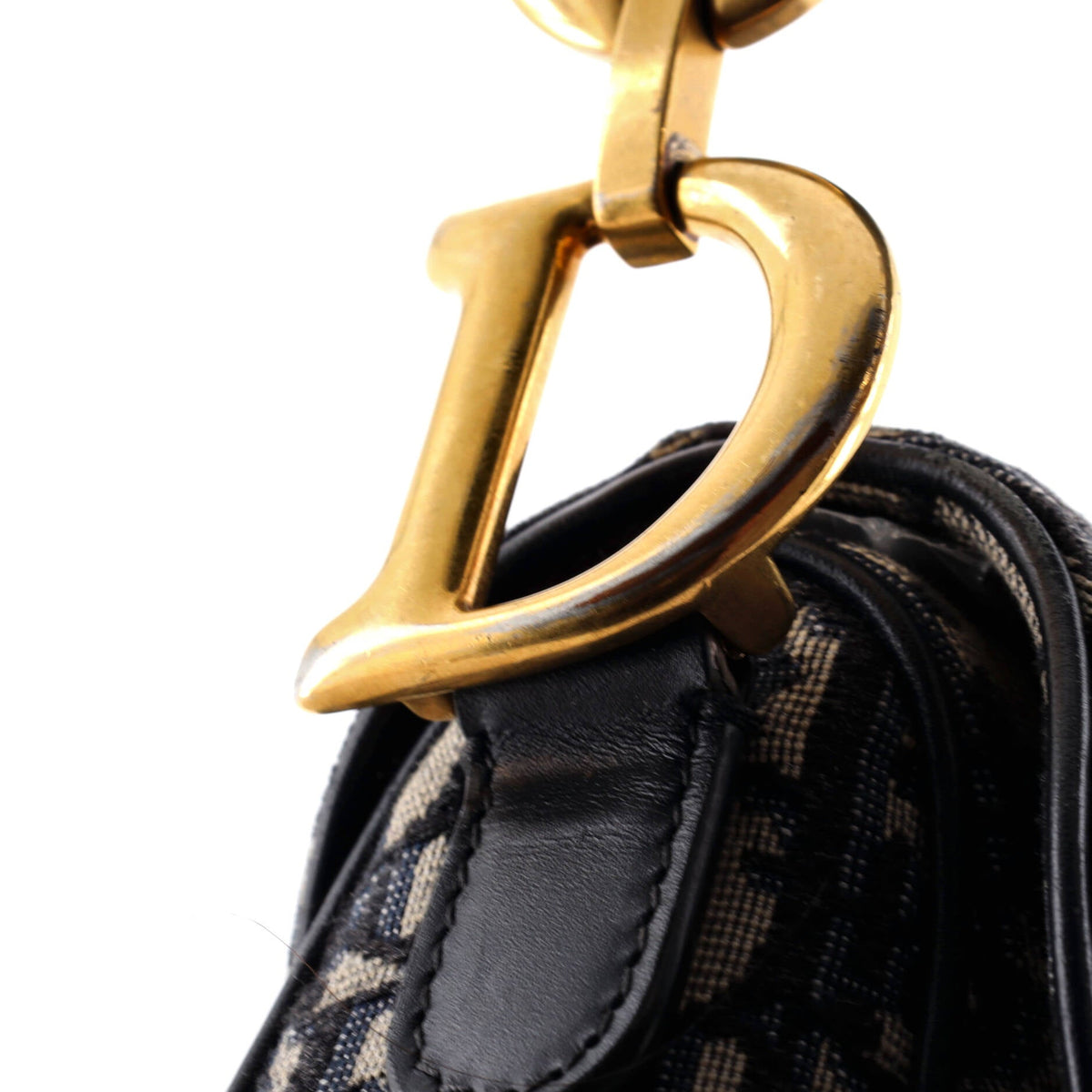 Saddle Handbag Oblique Canvas Medium