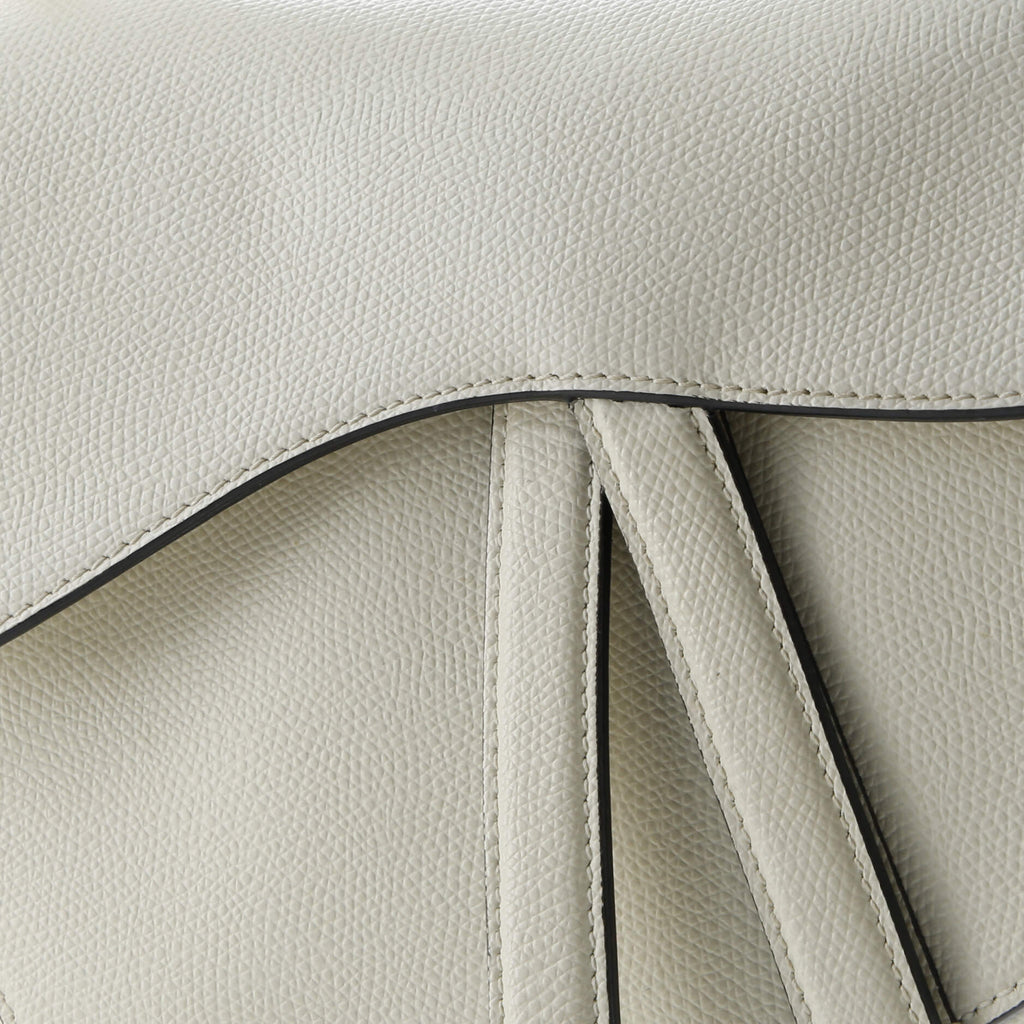 Saddle Handbag Leather Medium