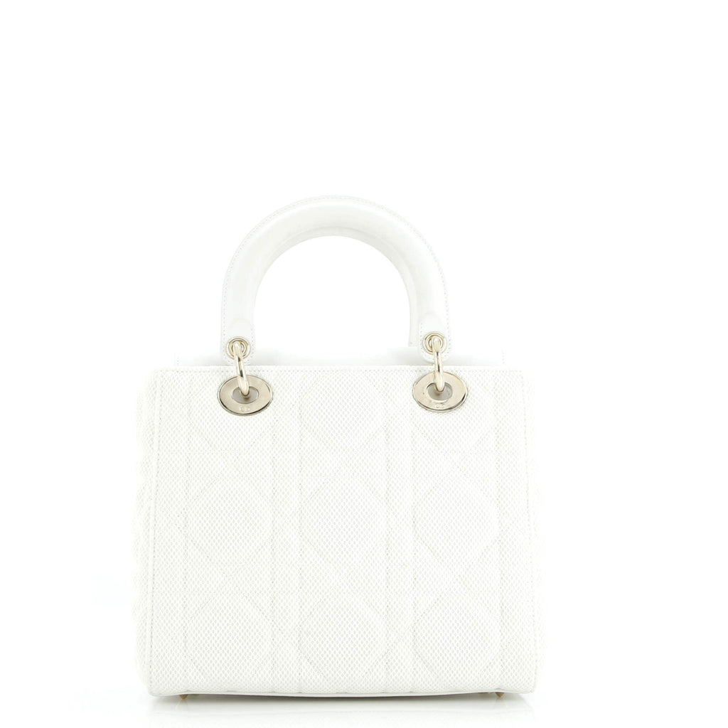 Lady Dior Bag Cannage Quilt Mesh Medium
